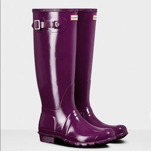 Hunter rain boots